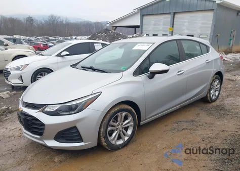 2019 Chevrolet Cruze Lt z USA, uszkodzony, nr VIN 3G1BE6SMXKS547195